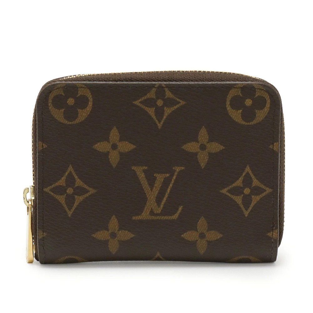 LOUIS VUITTON Monogram Zippy Coin Round Zipper Case